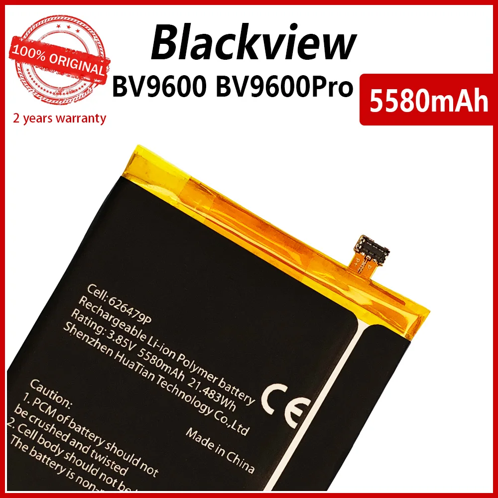 New Original 5580mAh BV 9600 Replacement Battery For Blackview BV9600/ BV9600 Pro Batteries With Free Tools
