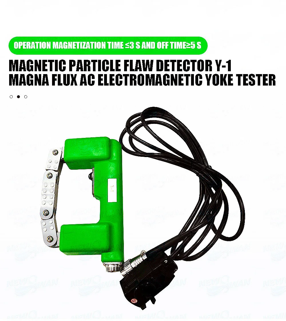 Magnetic Flaw Detector AC DC Magnetized Magnetic Particle Flaw Detector Y-1 Magna Flux AC Electromagnetic Yoke Tester Magnetic Particle Flaw Detector