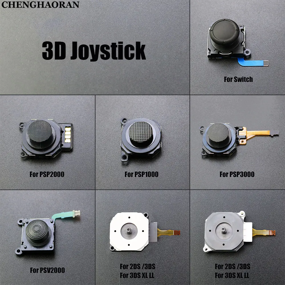 3D Analog Joystick Thumb Stick Replacement
