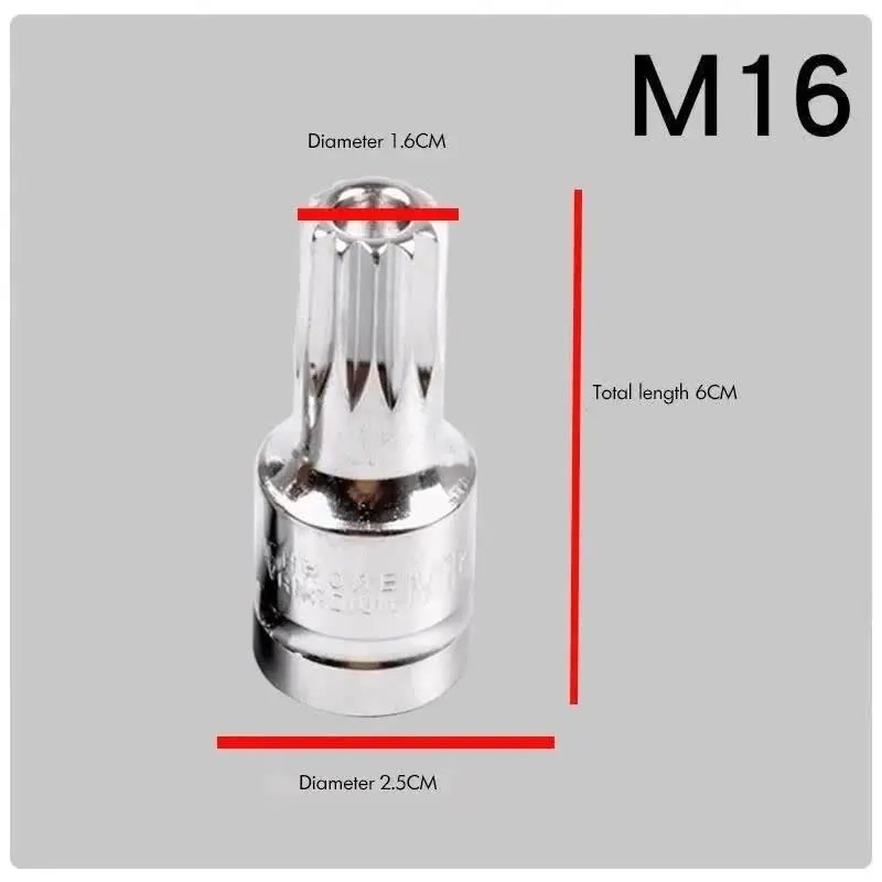 CLM Clé Double Pour Bouchon De Carter - Pointes Carrées 8 Et 10 Mm - Acier Trempé, Fabriquée En Espagne