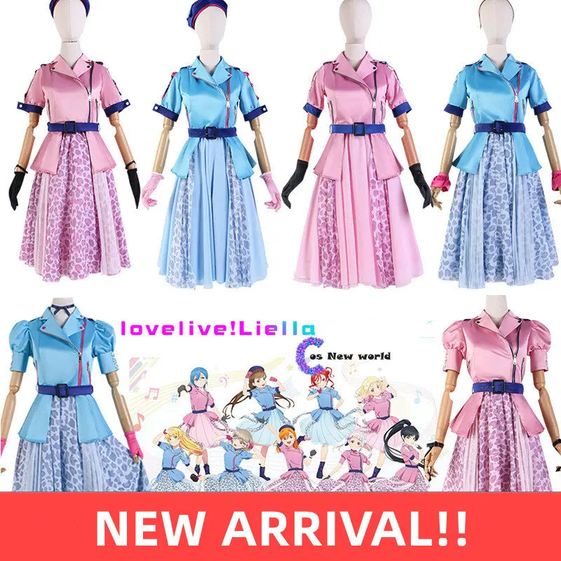 

Лидер продаж, аниме Lovelive! Полный комплект платья для женщин и девушек, для Хэллоуина