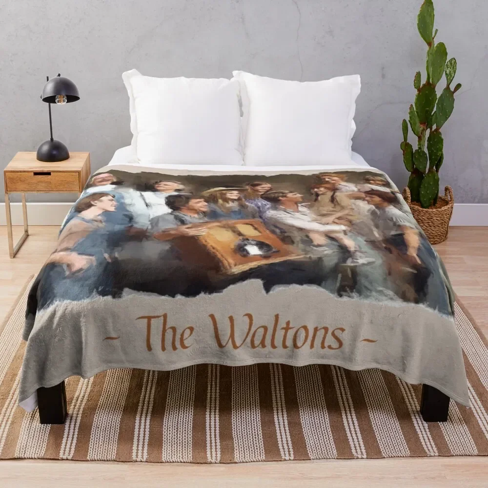 

Плед Waltons для ТВ-шоу, пушистые диваны, милые одеяла