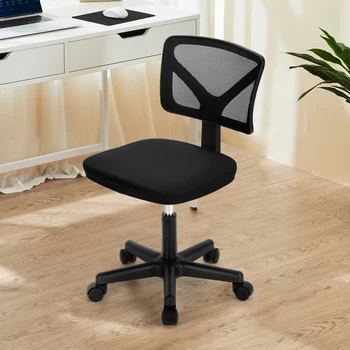 Armless Mesh Office Chair 1