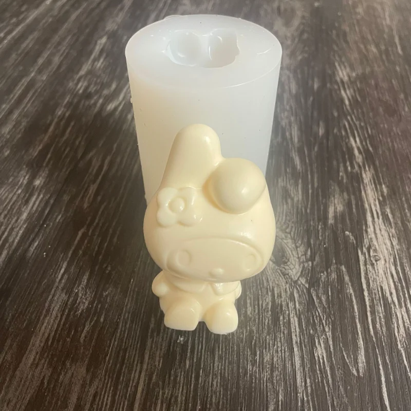Sanrio Cinnamoroll 3D Silicone Candle Mold Kawaii Diy Handmade Soap Plaster Ice Cube Baking Mold Party Wedding Making Mold Gift 2