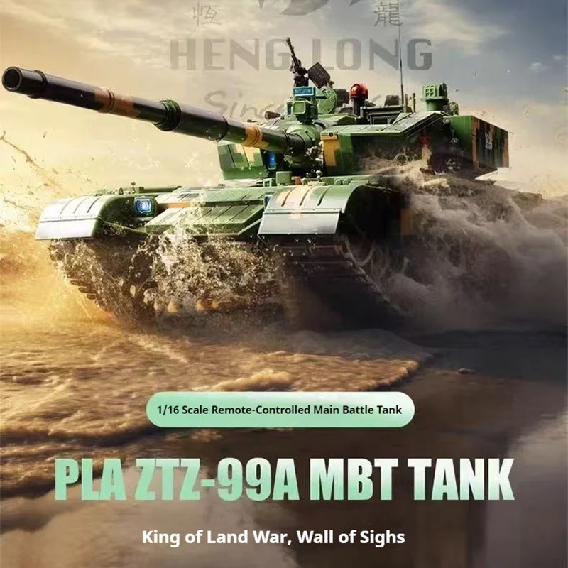 Metal Track Remote Control Tank Toy for Kids