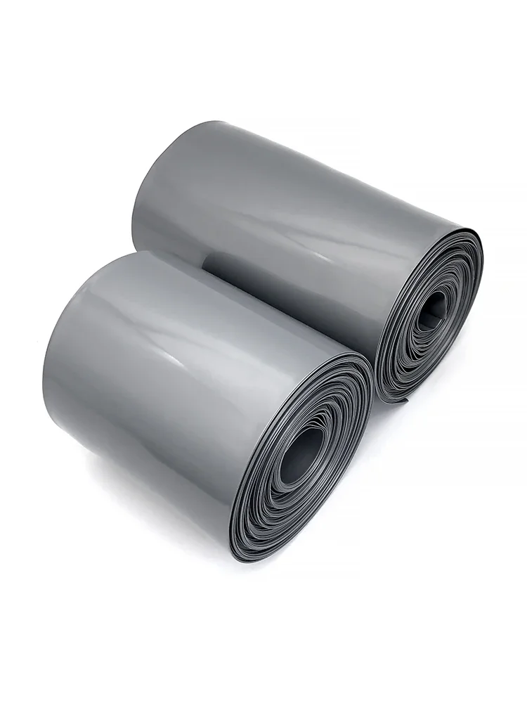 Breite: 30 mm, 40 45–120 mm, grauer PVC-Schrumpfschlauch, 18650 Lipo-Akku, isolierte Schutzfolie, Lithium-Gehäuse, Kabelhülse – Detail 8