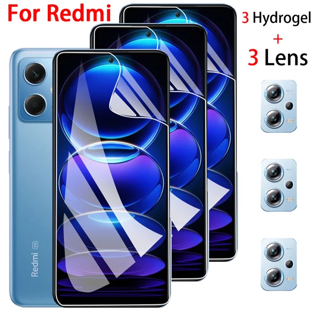 redmi note 12 pro protection ecran pour xiaomi redmi note 12 pro 5g to film  hydrogel