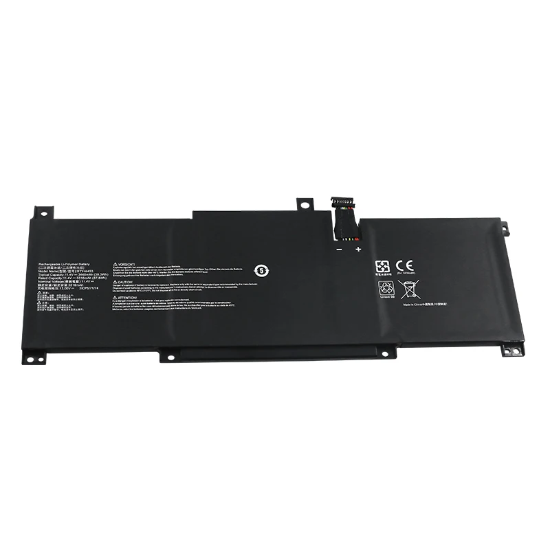 SHUOZB BTY-M493 Laptop Battery For MSI Modern 14 B11 B11MOU series B11MOU-861IN 852VN 636RU 834CA 1064XES 11.4V 39.3WH 3448MAH