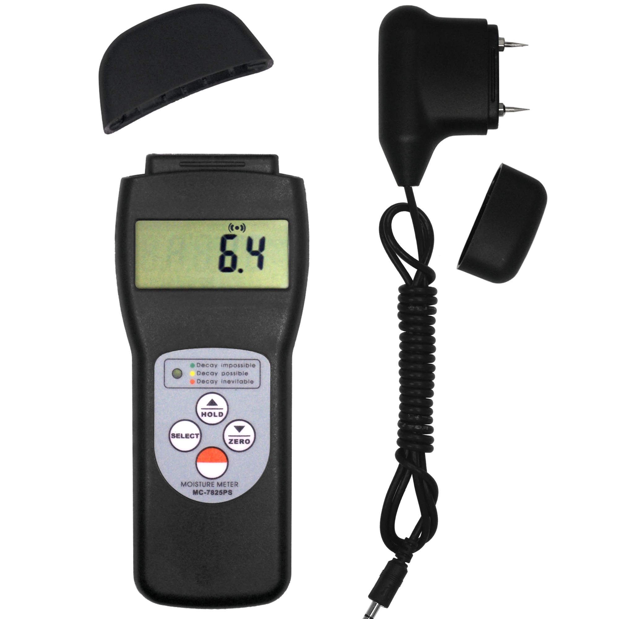 

LANDTEK 2 in 1 Moisture Meter for Wood Textile Moisture Analyzer MC-7825PS