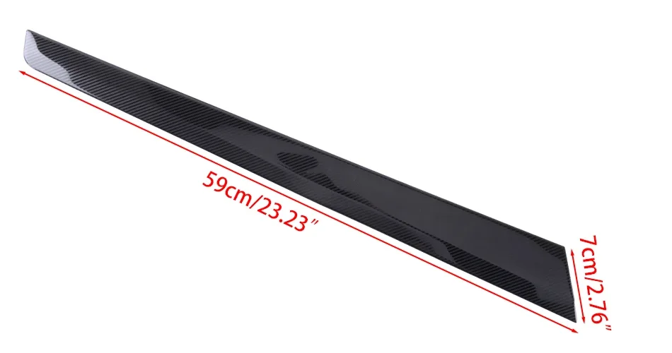 1 Pair Door Panel Trim Strip Carbon Fiber Style Stainless Steel Fit for Mercedes Benz E Class Coupe W207 C207 2010 2011-2013