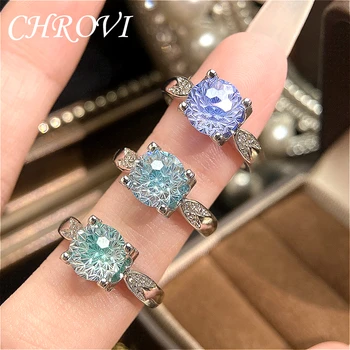 Nuovo Anello da Donna 2026 alla Moda, Lusso Leggero, in Argento Sterling 925 Scintillante, con Diamanti, Versatile