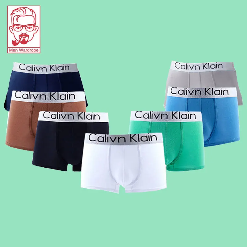 

Letter Individuality Pure Color Men's Briefs Cool Summer Boxers U Bulge Bags Comfort Men's Boxers Breathability Men's Underwear