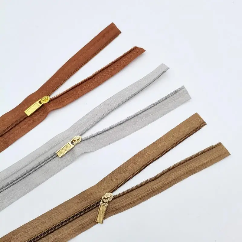 5/10pcs 나일론 지퍼 20cm 오픈형 지퍼 (가방, 주머니, 의류 장식, 지퍼 수리 키트, DIY 바느질 액세서리용)