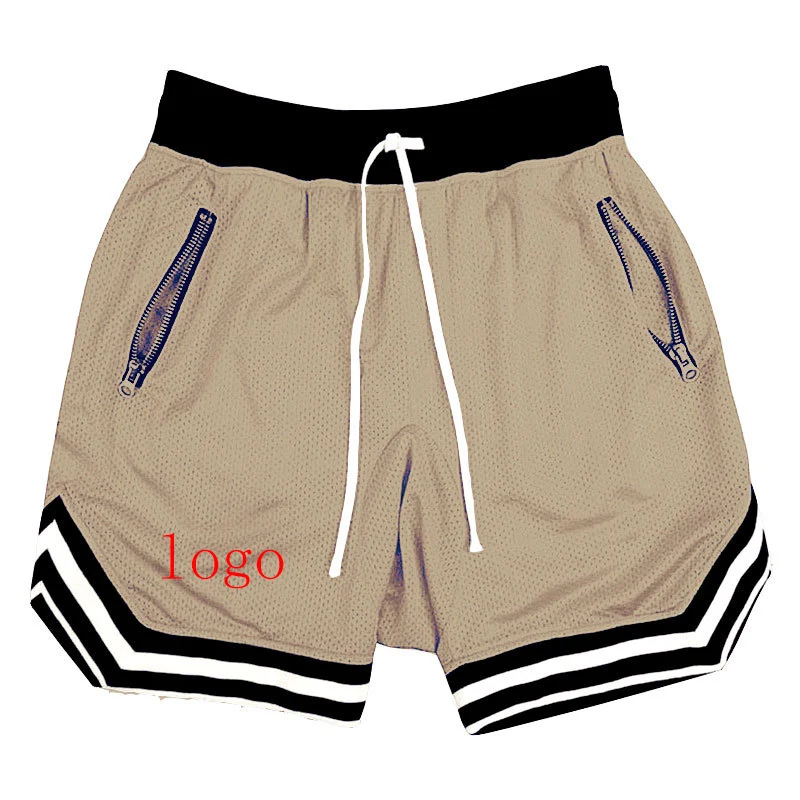 Custom Logo printing fashion 2023 summer new men's running shorts jogging fitness beach loose sweatpants