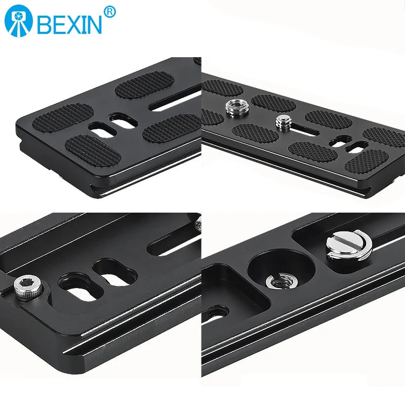 Dslr 카메라 브래킷 카메라 베이스 플레이트 퀵 릴리스 플레이트 어댑터 Arca 스위스 카메라 삼각대 볼 헤드 클램프 용 장착 플레이트