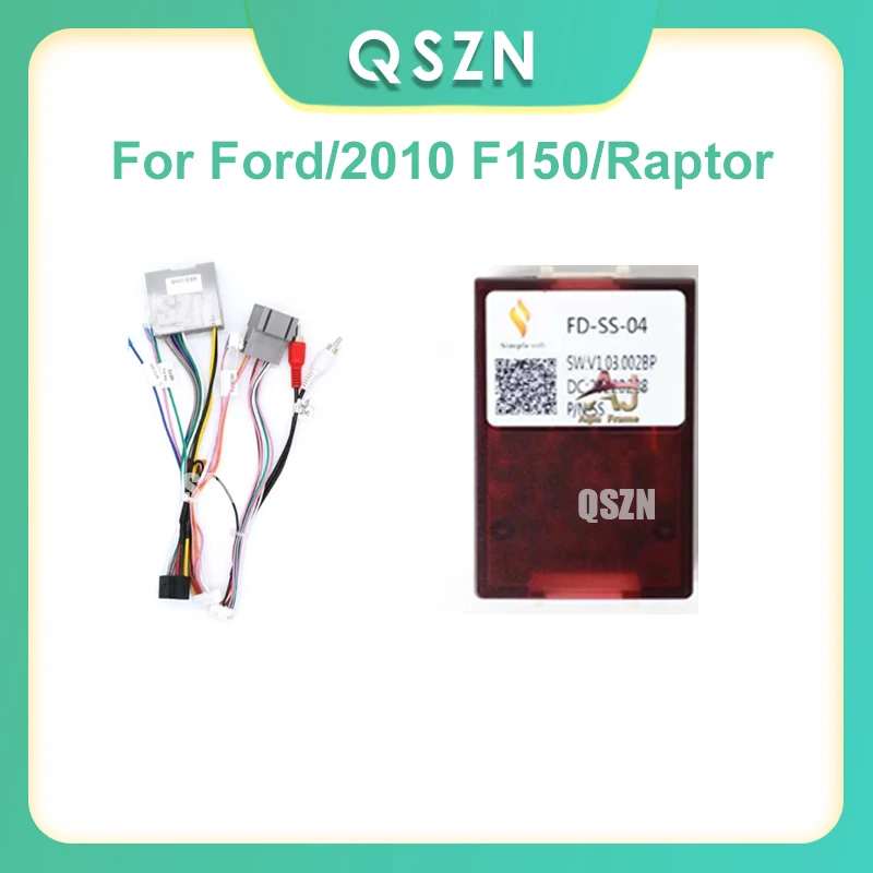 

Автомобильный аудио 16pin Android кабель питания адаптер с can-шиной для Ford/2010 F150/Raptor аудио электропроводка