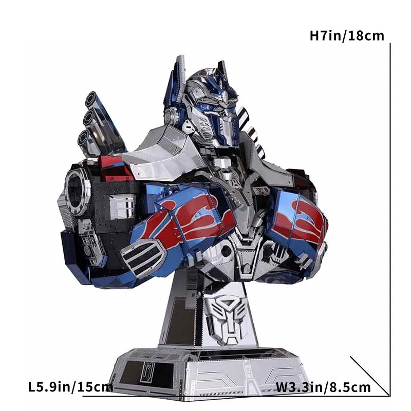 Metal Assembly Model DIY Robot 3D Stereo Puzzle Kit High Collection Difficulty 2