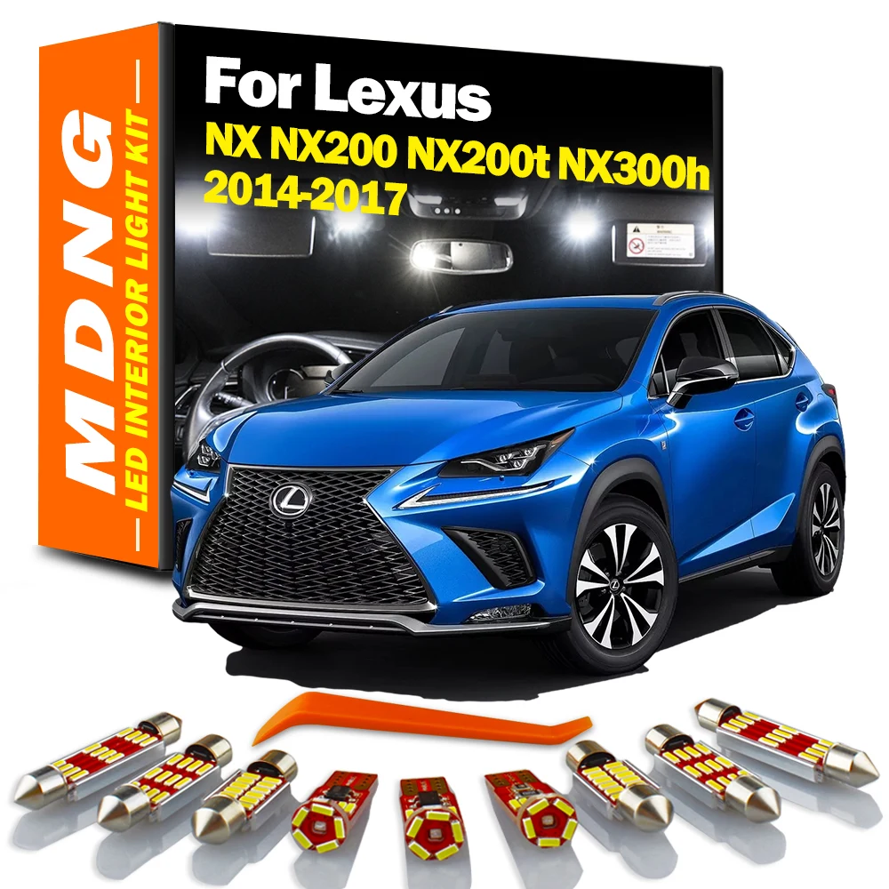 MDNG8PcsCanbusLEDInteriorDomeMapLightKitForLexusNXNX200