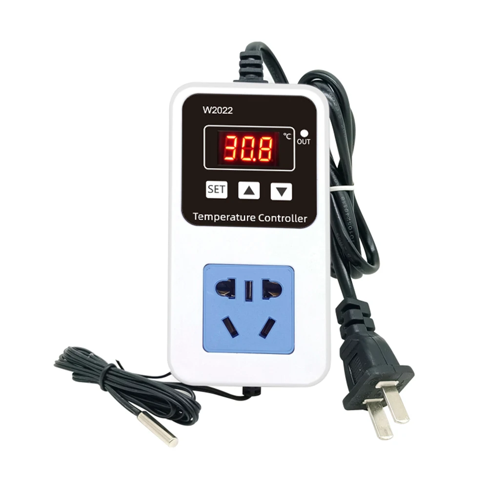 W2022 Smart Digital Temperature Controller Thermostat Outlet for Greenhouse