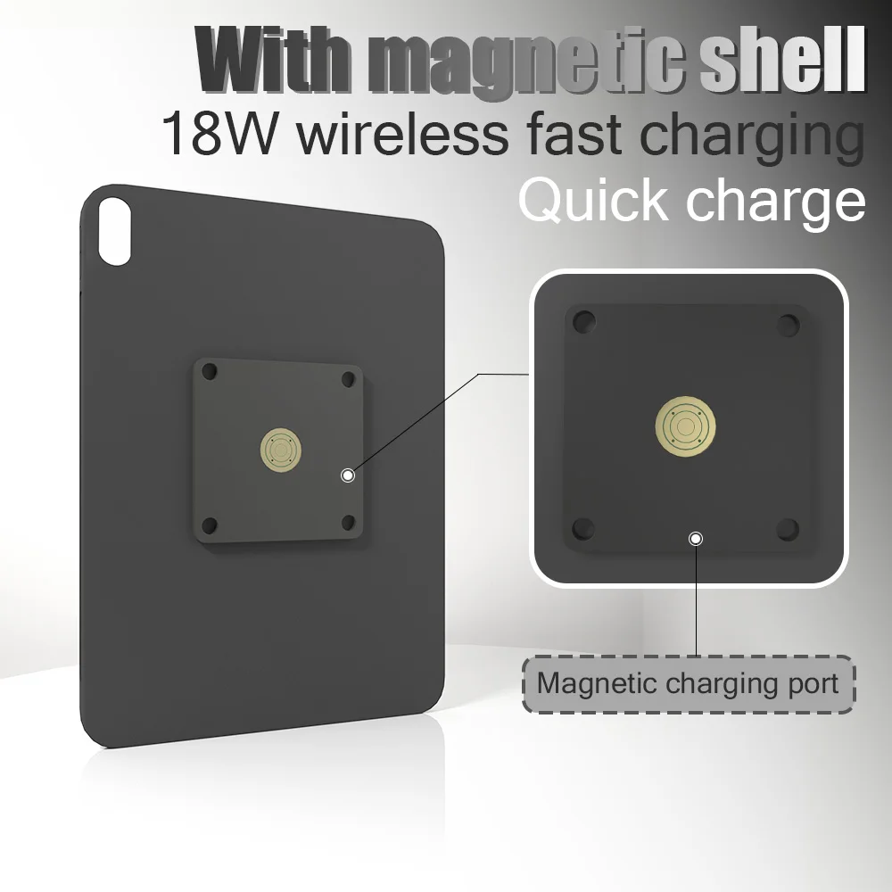 Magnetic Wall Mount with Charging Case ipad air4 air5