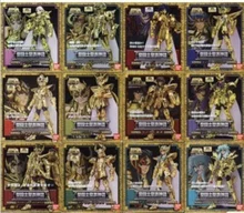 

Bandai Anime Peripheral Saint Seiya 1.0 Myth Gold Warrior Japanese Version Golden Cat Model Ornament Collection Toy Gift