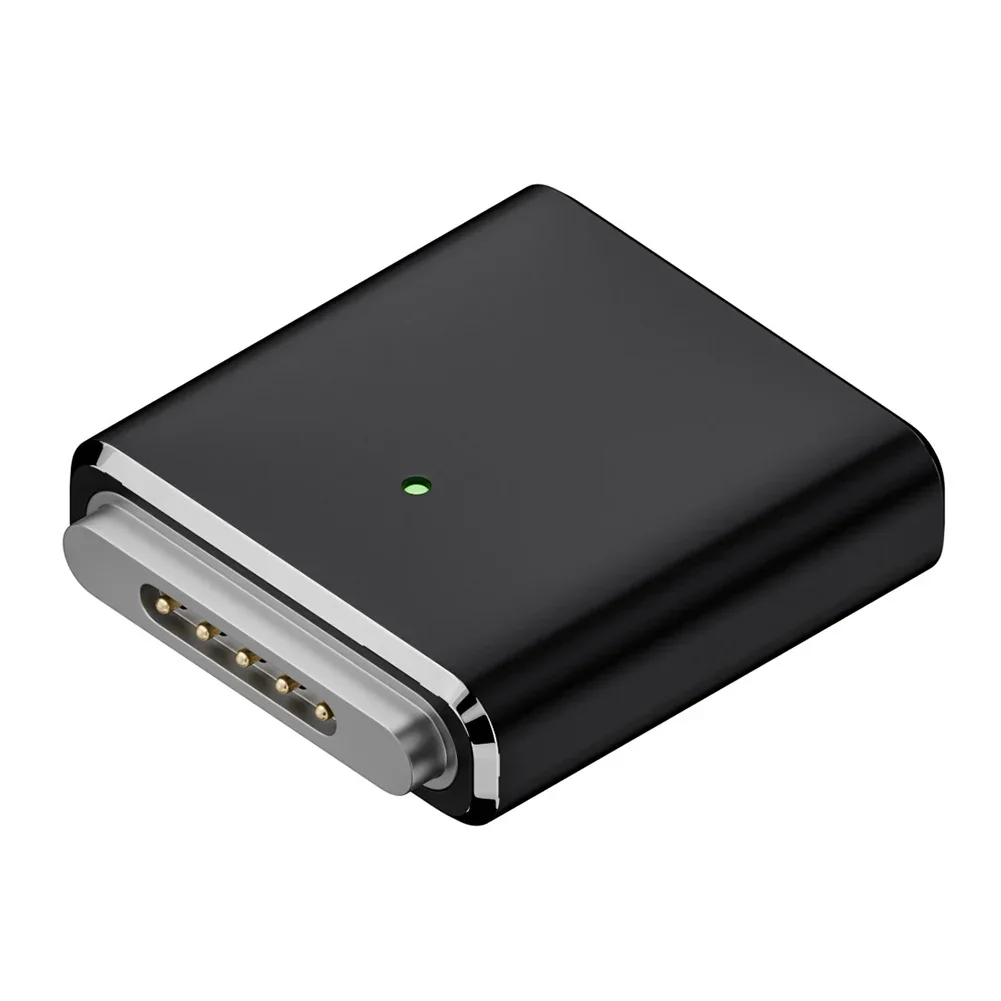 100W Replaceable Magnetic 3 Adapter with LED Indicator PD3.1 Fast Charging Converter 5A 20V for MacBook Air/for MacBook Pro