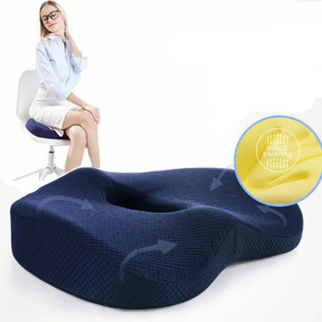 Office Chair Cushion Long-sitting Winter Memory Foam Pillow