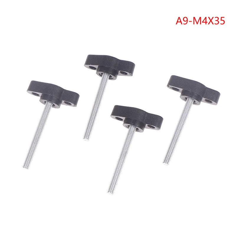 Enhanced Stainless Steel Adjustable Thumb Screws with Z-Shaped Handle and Butterfly Wing Knob