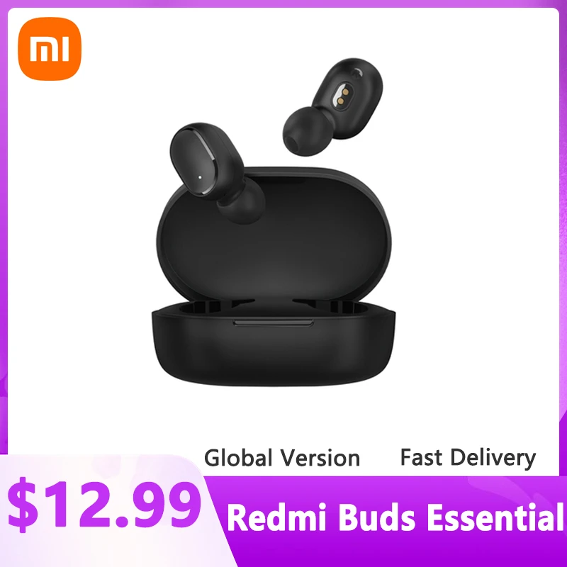  Xiaomi Redmi Buds Essential Wireless Bluetooth 5.2 Earphone 18 Hours Battery Life Headset Mi Ture Wireless Earbuds Quality Sound