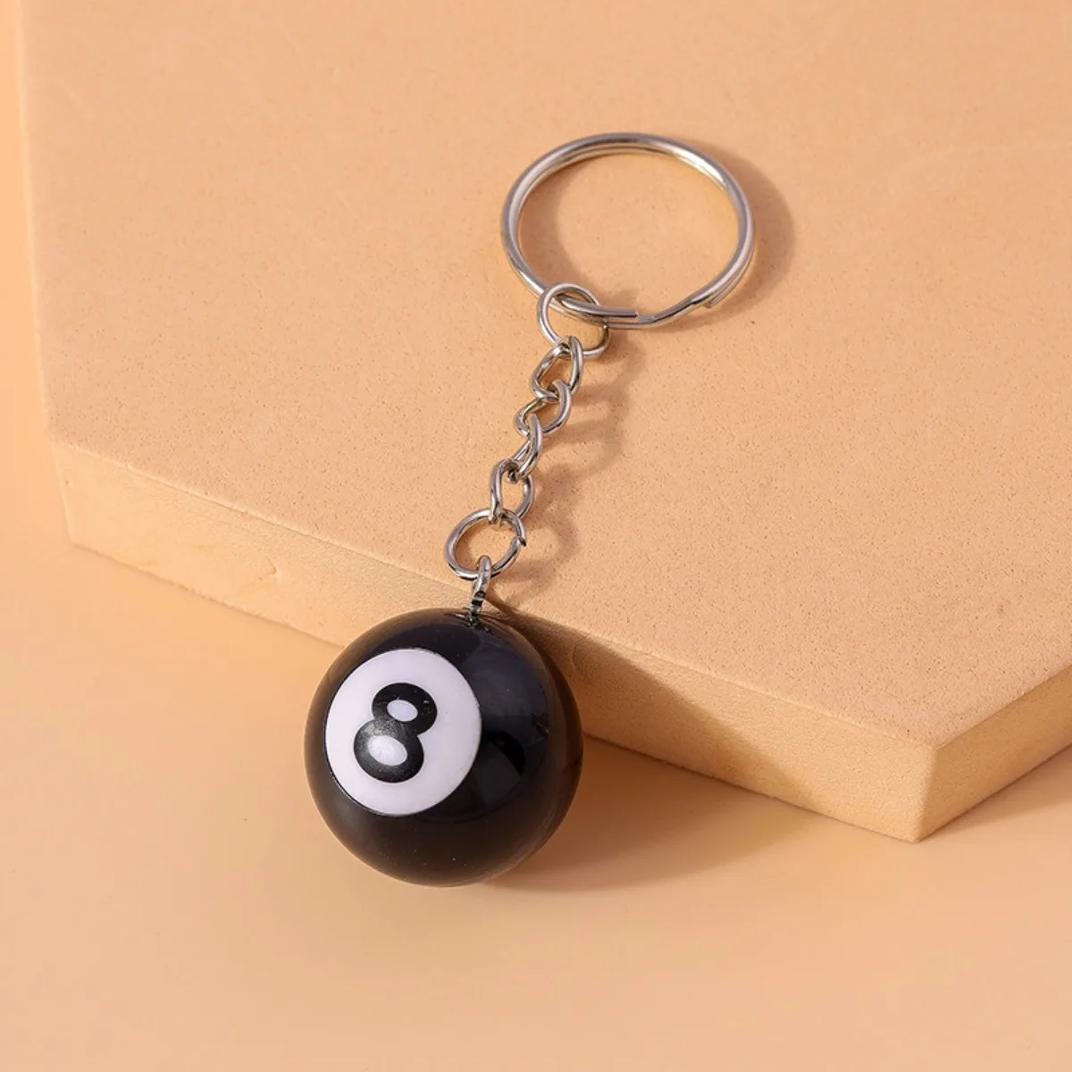 Billiard Ball Keychain - Pendant Detail