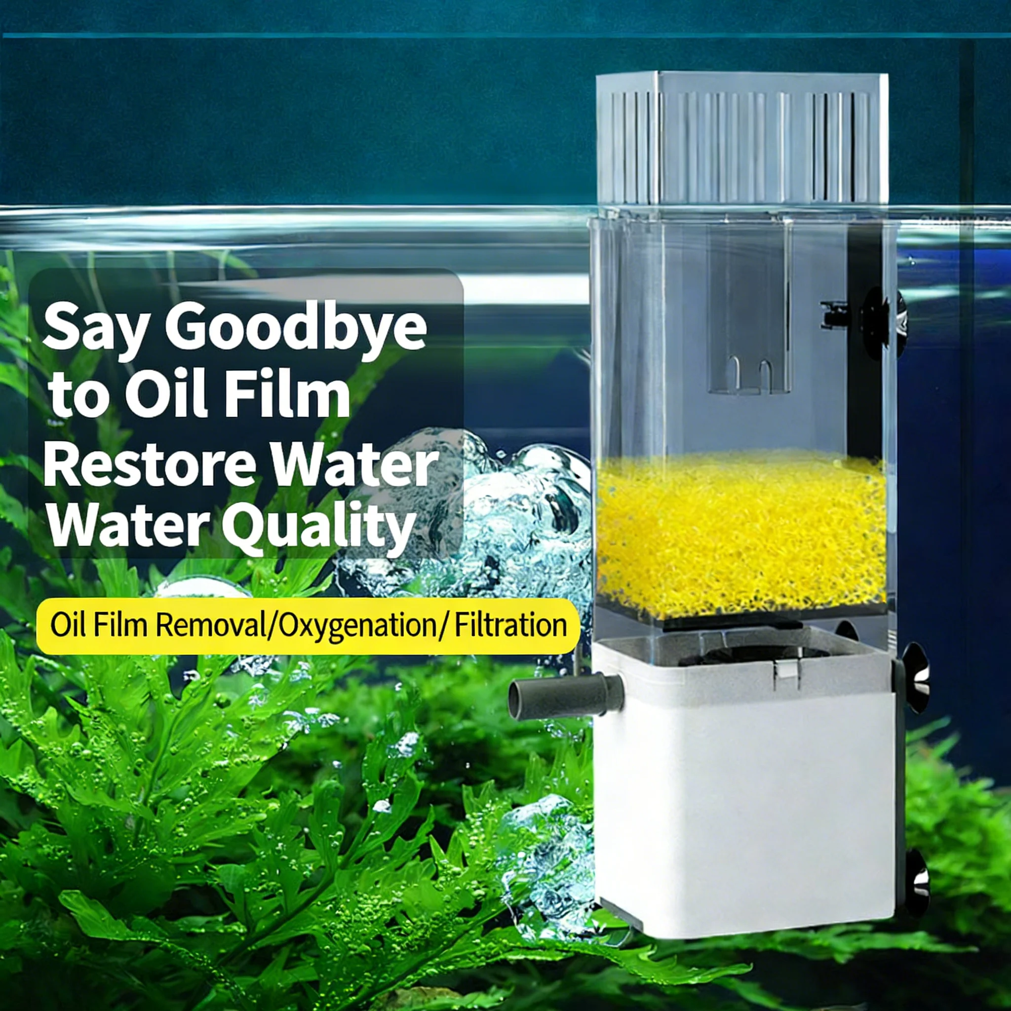 Sebo Aquarium Surface Oil Separation Filter Automatic Film Processor ...