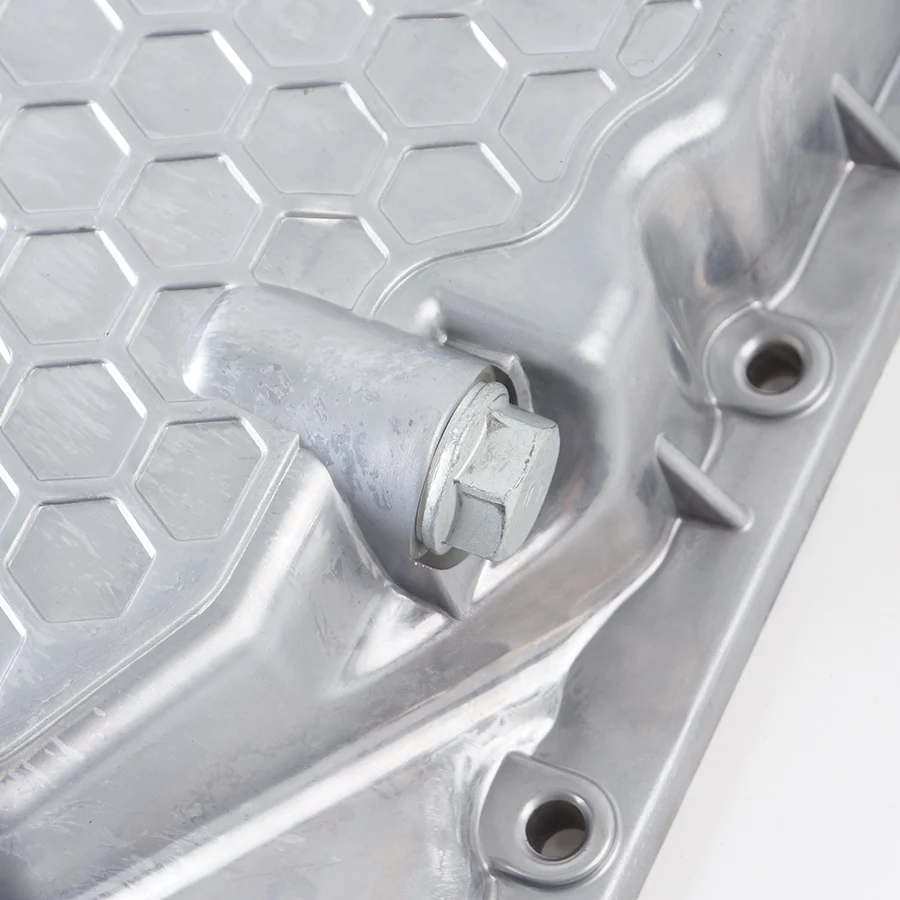 06K 103 600 R For A1 A3 Q2 TT Golf MK7 Tiguan Passat CC Skoda All Aluminum Alloy Improved Oil Tray Waste Oil Pan 06K103600R aluminum oil pan