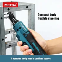 Clé à cliquet sans fil Makita 105N.M 1/2'' - Tournevis électrique rechargeable - Outil de démontage de vis et d'écrous - Outils de réparation automobile 3