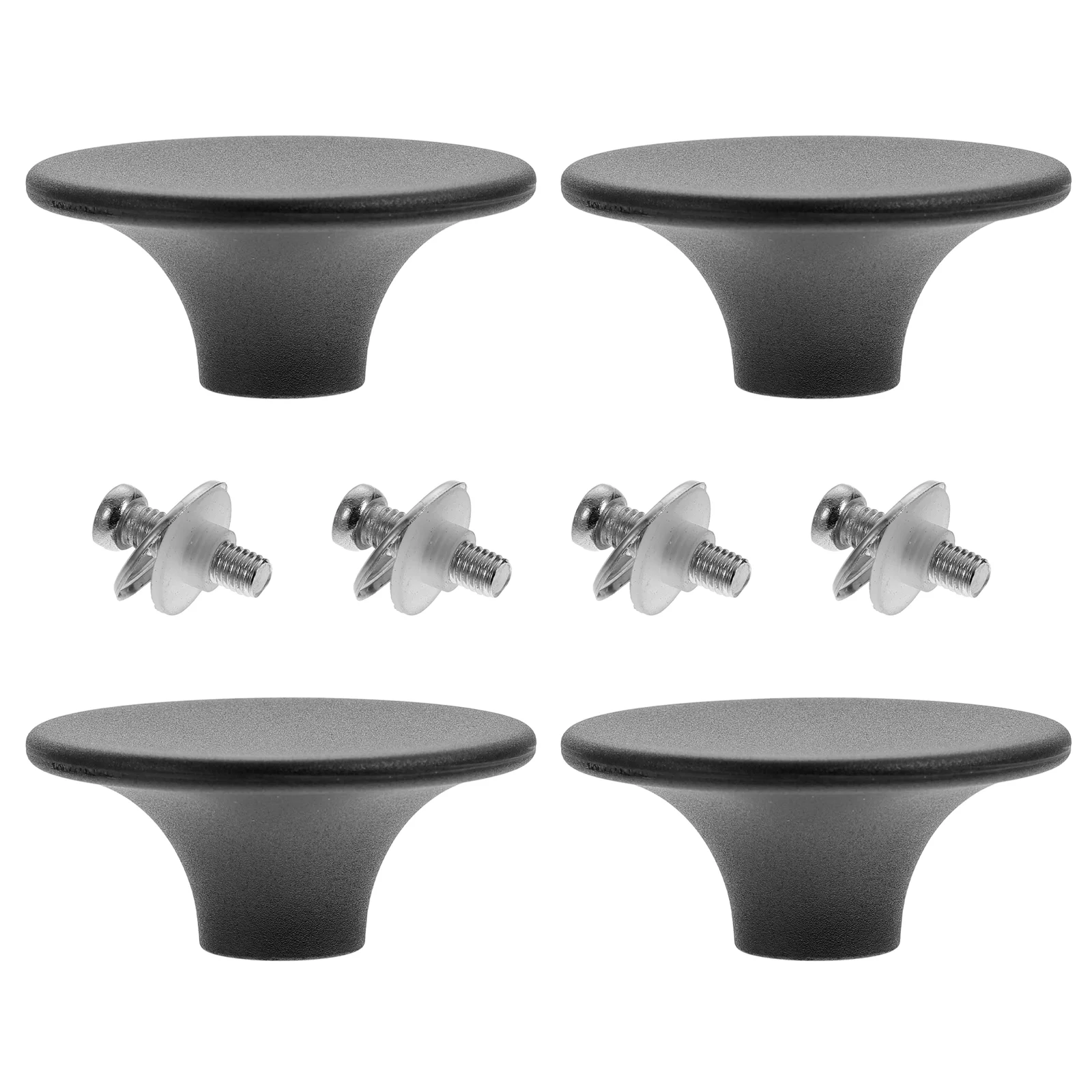 

4 Pcs Plastic Pot Lid Handles Heat-resistant Cookware Replacement Knobs