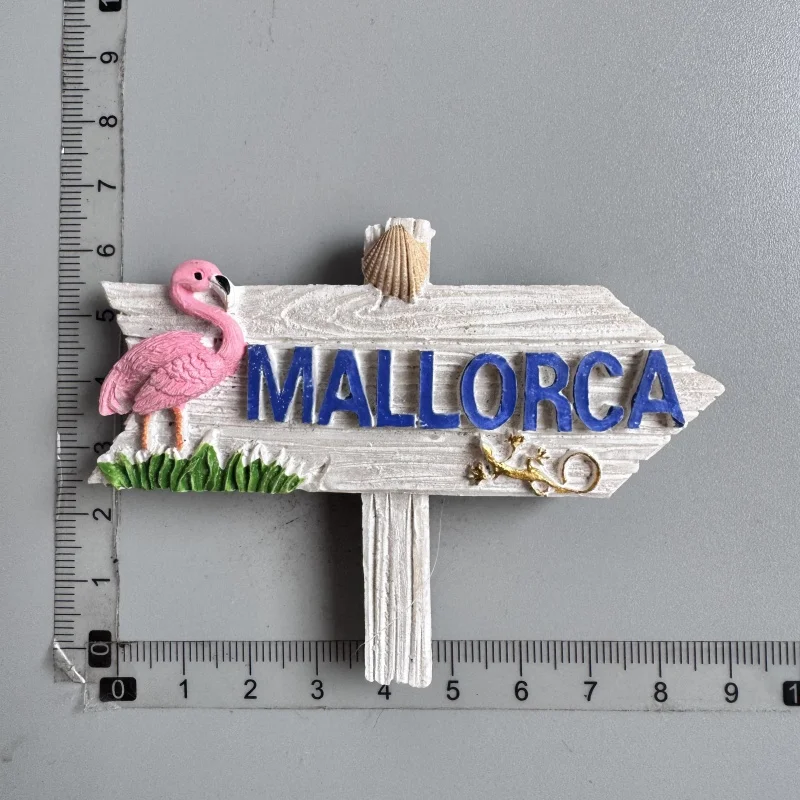 Valencia Spanje 3D Koelkastmagneet - Reizen Souvenir Handgeschilderd