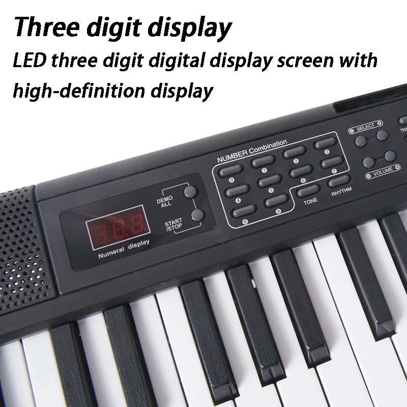 Portable 88 Key Electronic Organ Bluetooth MIDI Electronic Piano Children's Beginner Keyboard Musical Instrument Synthesizer