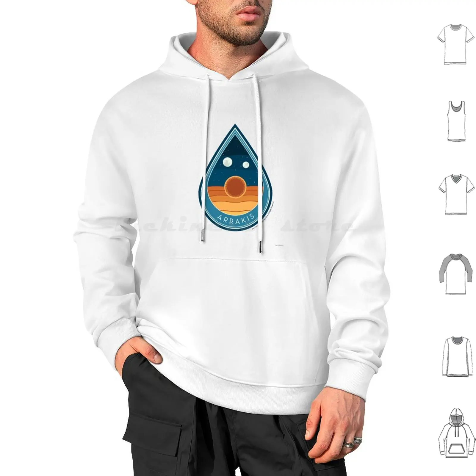 

Arrakis Sandworm Space Patch Hoodie cotton Long Sleeve 2020 Movie Fan Art Rbpartnerprogram Arrakis Sandworm Sand Desert Movie
