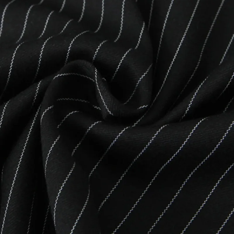 Modern Vertical Stripe Wide Leg Pants For Women Plus Size Premium High-Waisted Office Trousers With Comfortable Summer