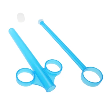 Personal Oil Lubricant Applicator Syringe Enema Injector Lube Launcher Sex Toys for Anal Vagina Clean Tools Enema Inject 2