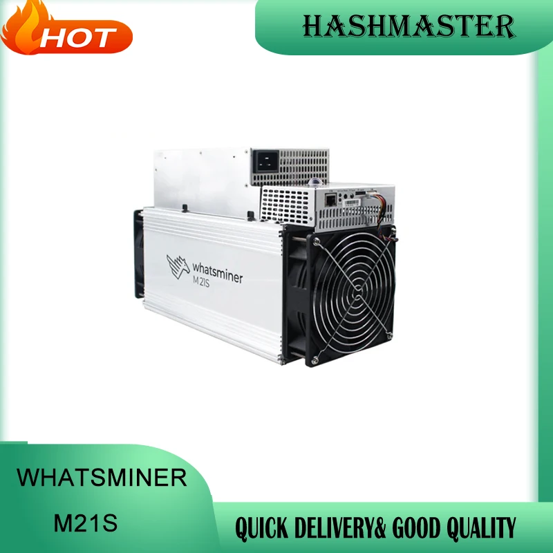 Bitcoin Btc Miner Second Usato Whatsminer M21S 50T 52T 54T 56T 58T High Hashrate Blockchain Miner Whatsminer M20