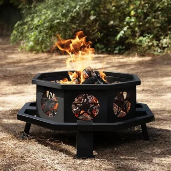 Octagonal Fire Pit 7