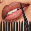Nude Velvet Matte Lipstick Long Lasting Waterproof Color Rendering Non-stick Cup Lip Glaze Lips Liner Pencil Woman Cosmetics 1