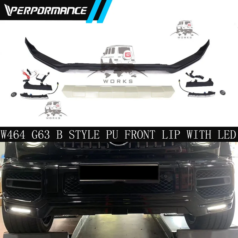 

2019 Year~2020 Year~G CLASS W463A W464 G63 B Style Car Front Lip Front Chin Anterior Lip