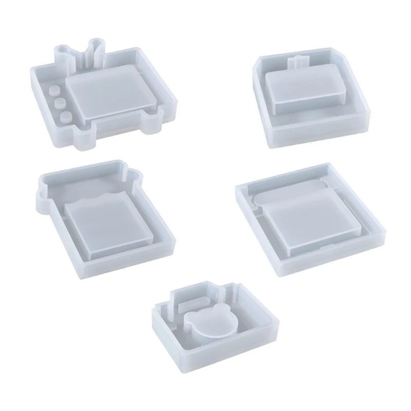 

N58F Resin Shaking Cup Mold Silicone Casting Mold Epoxy Resin Mold Hollow Mold for Keychain Pendant Jewelry Making
