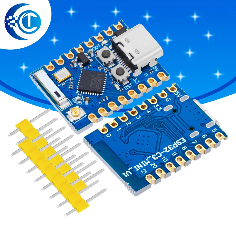 ESP32-C3PROMINIdevelopmentboardonboardESP32-C3FH4chipmoduleWiFiBluetoothdevelopmentboard-AliExpress502