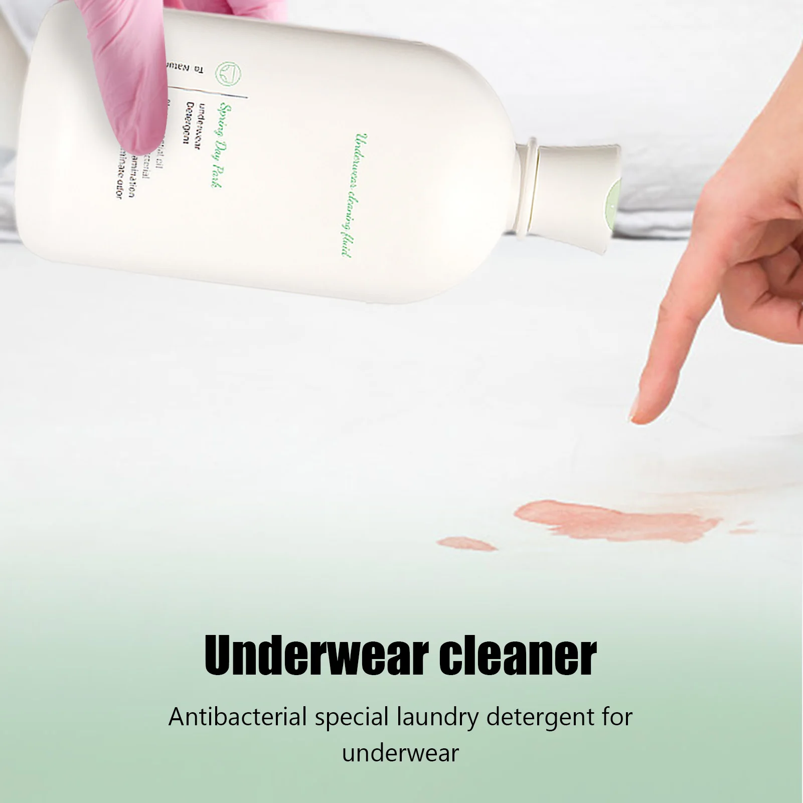 Underwear Cleaner High Efficiency Lingerie Wash Liquid Detergent For Delicates Scented Panty Washing Detergent Gentle