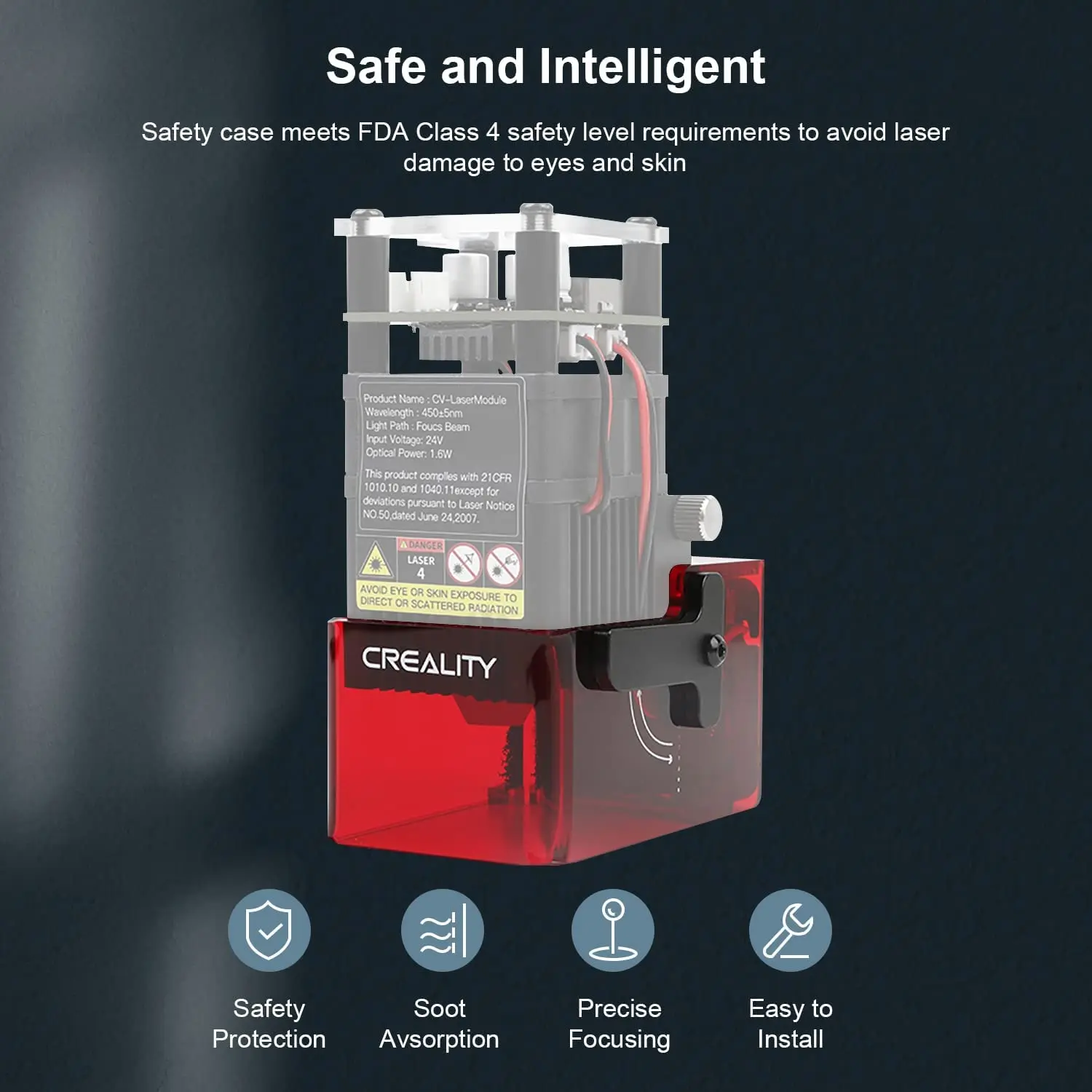 

Новый лазерный 3d-модуль для лазерной гравировки с CV, 24 В, 1,6 Вт/5 Вт, Точная Фокусировка, впитывание туши для фотографий, фотосессия S1, фотоэлемент S1