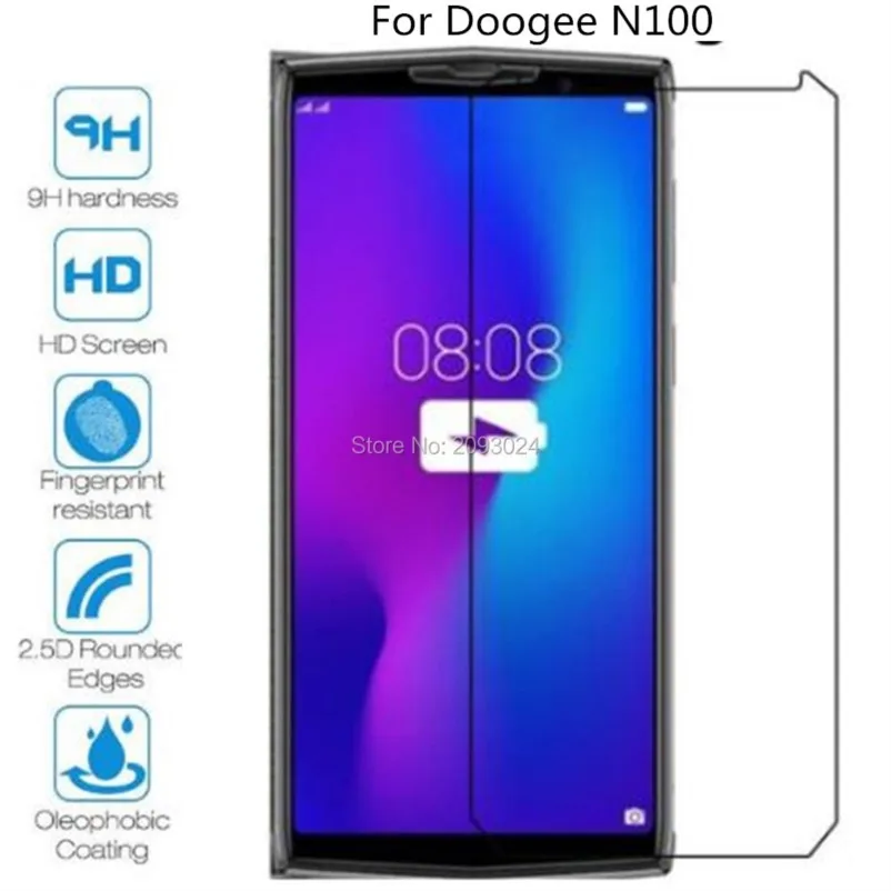 

Защитное закаленное стекло 9H 2.5D Для Doogee N100, Защита экрана для Doogee N100