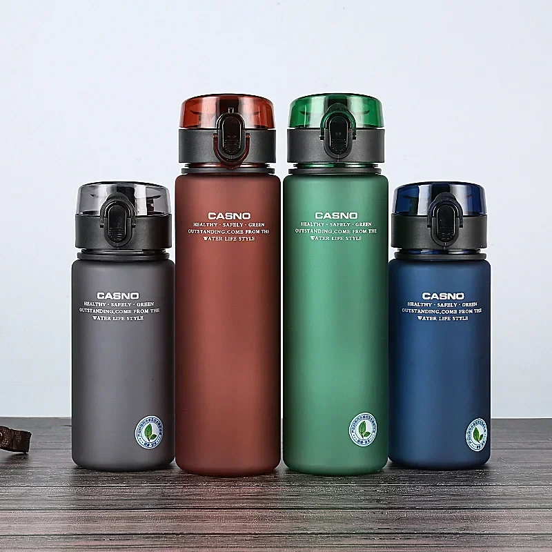 Sports Water Bottle BPA Free Leak Proof 400ml 560ml Tour Hiking Portable