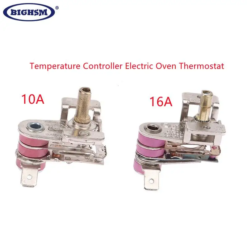 10A/16A Temperature Controller Electric Oven Thermostat Hole Oven Repair Parts Thermostat Temperature Switch